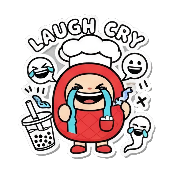 Sticker 15 from AI Sticker Pack, designed for expressive chats, social replies, and everyday reactions.
