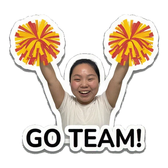 Sticker 13 from AI Sticker Pack, designed for expressive chats, social replies, and everyday reactions.