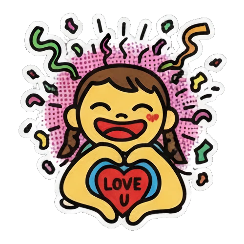 Sticker 11 from AI Sticker Pack, designed for expressive chats, social replies, and everyday reactions.