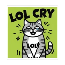 Sticker 15 from AI Sticker Pack, designed for expressive chats, social replies, and everyday reactions.