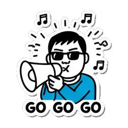 Sticker 9 from AI Sticker Pack, designed for expressive chats, social replies, and everyday reactions.