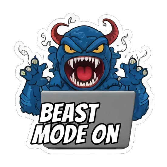 职场女性的真实崩溃 Grumpy Workaholic Life sticker for expressive chats and social replies.