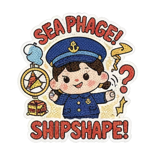 起锚，水手欢呼 Little Sailor's Nautical Adventures sticker for expressive chats and social replies.