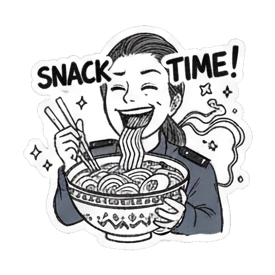 神秘侦探造型 Quirky Agent's Daily Reactions sticker for expressive chats and social replies.