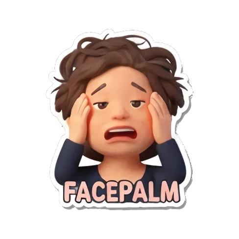 生动活泼表情 Pop Mart Girl's Moods sticker for expressive chats and social replies.