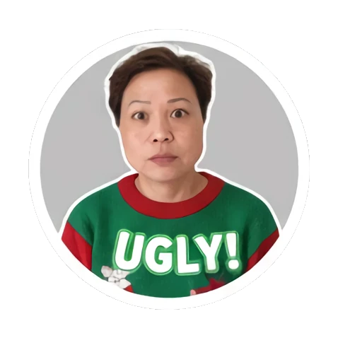 节日祝福 Festive Faces Fun sticker for expressive chats and social replies.