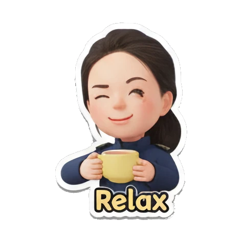 Q版女孩表情包 Chibi Girl's Mood Diary sticker for expressive chats and social replies.