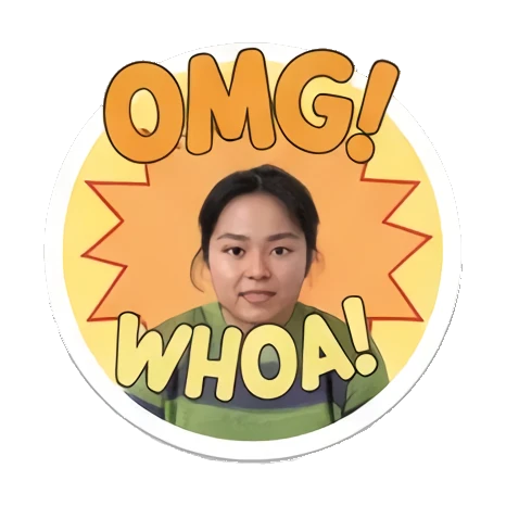真人写实风格 My Many Moods sticker for expressive chats and social replies.