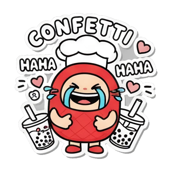 Sticker 12 from AI Sticker Pack, designed for expressive chats, social replies, and everyday reactions.