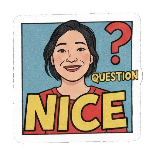 woman questioning Retro Comic Daily Expressions sticker for expressive chats and social replies.