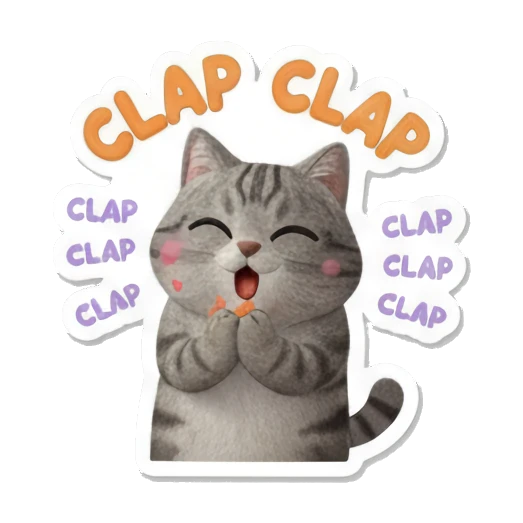 Sticker 10 from AI Sticker Pack, designed for expressive chats, social replies, and everyday reactions.