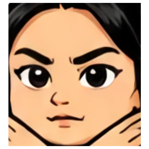 Girl looking shocked with hands on cheeks, surprised Siargao Surfer Girl sticker for expressive chats and social replies.