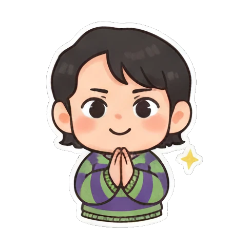 开心大哭流泪 Striped Kid's Daily Moods sticker for expressive chats and social replies.