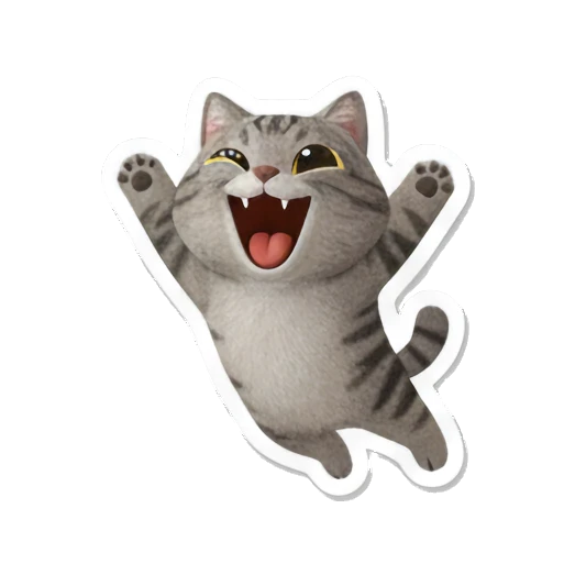 Sticker 2 from AI Sticker Pack, designed for expressive chats, social replies, and everyday reactions.