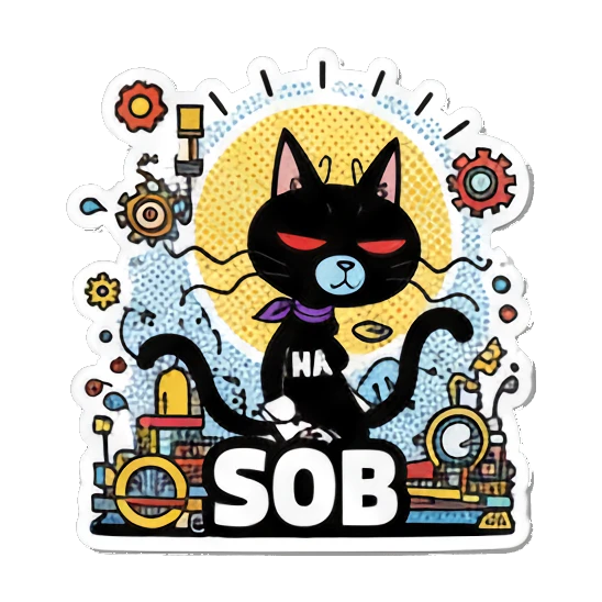 Sticker 13 from AI Sticker Pack, designed for expressive chats, social replies, and everyday reactions.