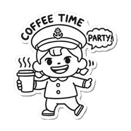 水手思考主意 Sailor's Expressive Adventures sticker for expressive chats and social replies.