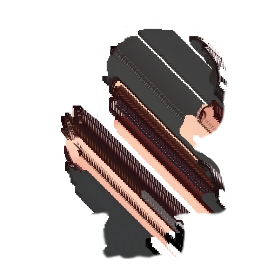 Professional man in suit making an OK gesture with a smile. Office Professional Chibi sticker for expressive chats and social replies.