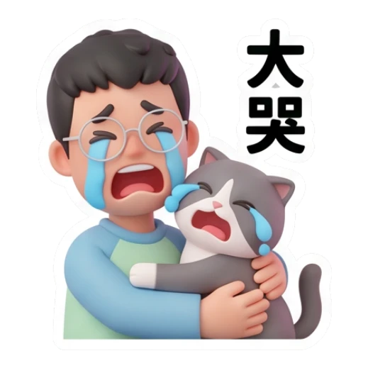 cartoon chat Mood Story 829456f4 sticker for expressive chats and social replies.