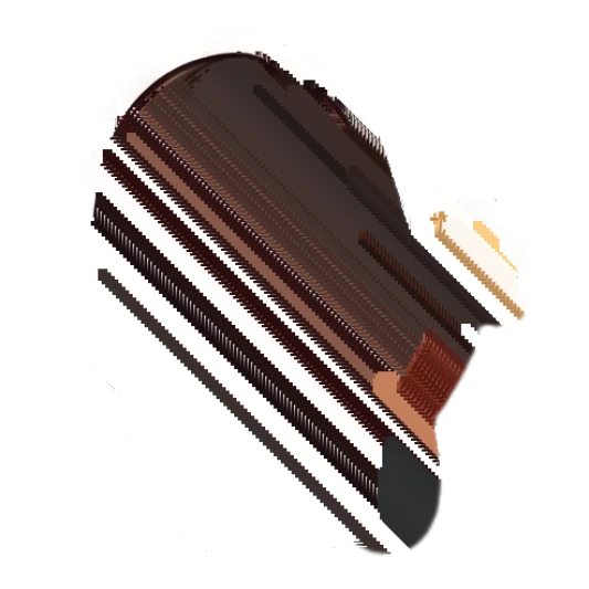 Brunette girl clapping hands with a joyful expression. Chibi Brunette Girl Daily sticker for expressive chats and social replies.