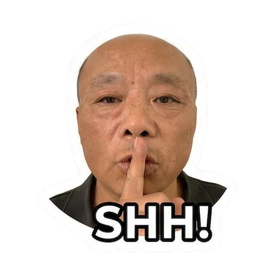 Sticker 6 from AI Sticker Pack, designed for expressive chats, social replies, and everyday reactions.