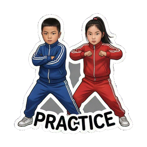 兄妹疲惫休息状态 K-pop Fan Duo Life sticker for expressive chats and social replies.