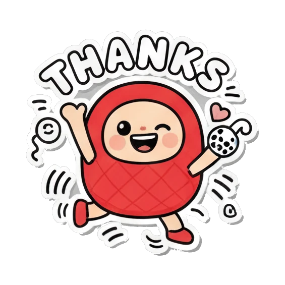 Sticker 3 from AI Sticker Pack, designed for expressive chats, social replies, and everyday reactions.