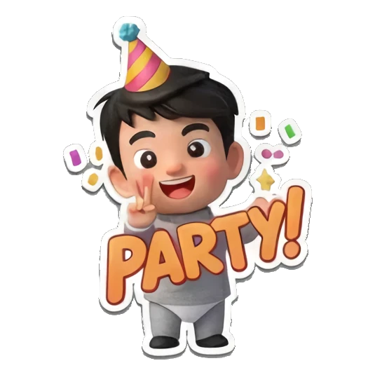 生动小男孩互动 Little Boy Daily Adventures sticker for expressive chats and social replies.