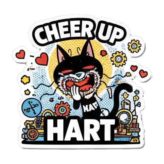 Sticker 10 from AI Sticker Pack, designed for expressive chats, social replies, and everyday reactions.