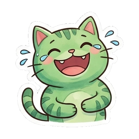Sticker 6 from AI Sticker Pack, designed for expressive chats, social replies, and everyday reactions.