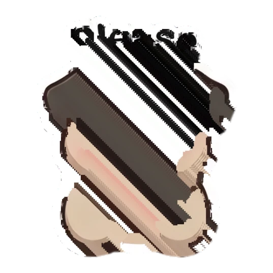 Pug begging with teary eyes and hands together Dapper Pug Daily sticker for expressive chats and social replies.