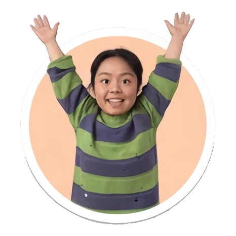 活泼可爱女孩 My Many Moods sticker for expressive chats and social replies.