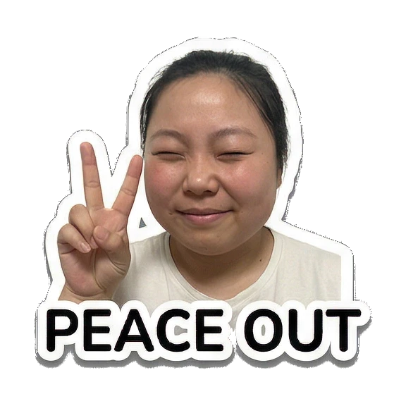Sticker 7 from AI Sticker Pack, designed for expressive chats, social replies, and everyday reactions.