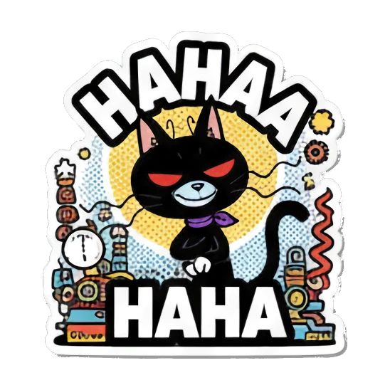 Sticker 11 from AI Sticker Pack, designed for expressive chats, social replies, and everyday reactions.