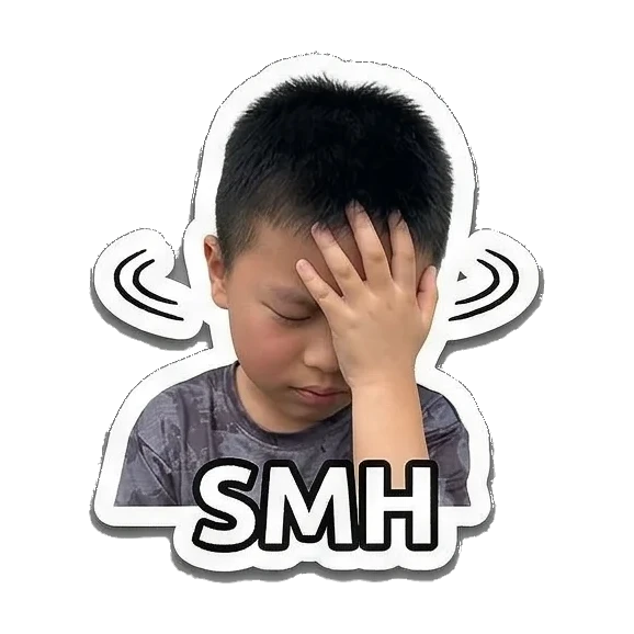 Sticker 12 from AI Sticker Pack, designed for expressive chats, social replies, and everyday reactions.