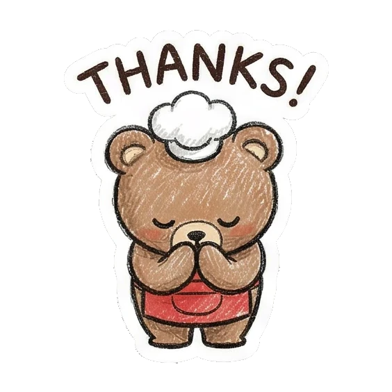 Sticker 3 from AI Sticker Pack, designed for expressive chats, social replies, and everyday reactions.