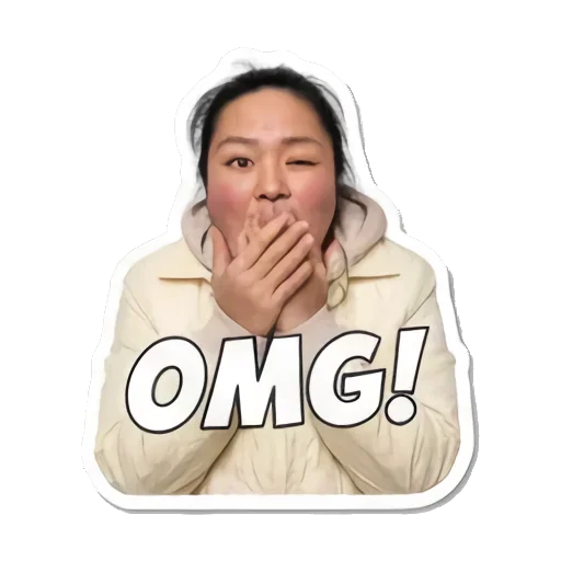 Sticker 2 from AI Sticker Pack, designed for expressive chats, social replies, and everyday reactions.