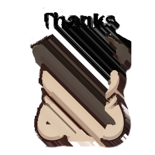 Pug looking thankful with hands together Dapper Pug Daily sticker for expressive chats and social replies.