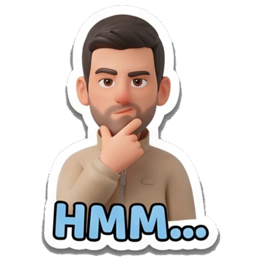 Sticker 12 from AI Sticker Pack, designed for expressive chats, social replies, and everyday reactions.