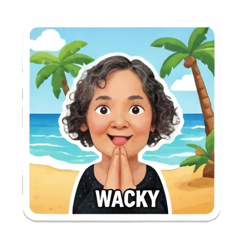 妈妈俏皮可爱表情 Cheerful Mom Daily Life sticker for expressive chats and social replies.