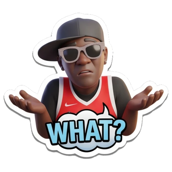 Sticker 2 from AI Sticker Pack, designed for expressive chats, social replies, and everyday reactions.