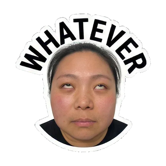 Sticker 9 from Sticker Pack aacc1a19, designed for expressive chats, social replies, and everyday reactions.