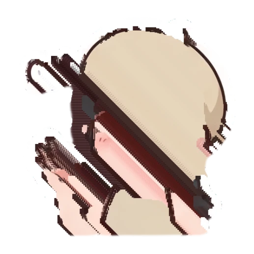 Girl in beret making OK hand gesture with a smile Beret Girl Daily Life sticker for expressive chats and social replies.