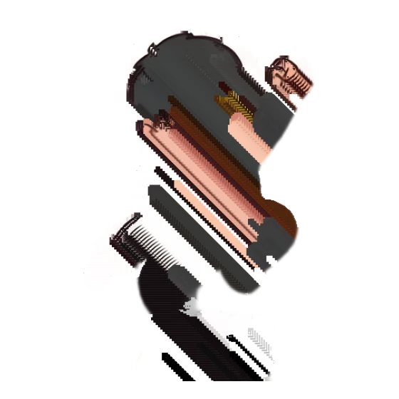 Man jumping with excitement, feeling energetic and ready. Office Professional Chibi sticker for expressive chats and social replies.
