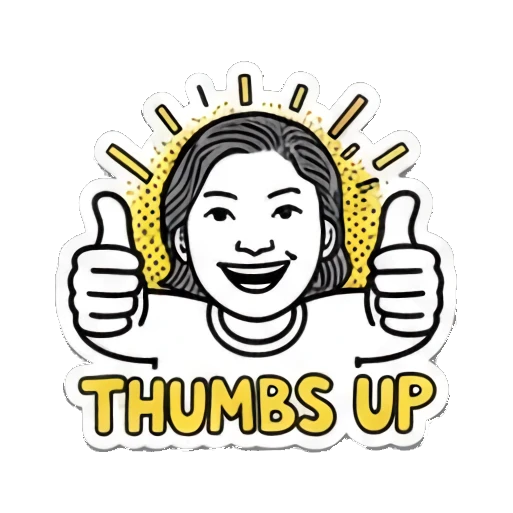 Sticker 6 from AI Sticker Pack, designed for expressive chats, social replies, and everyday reactions.