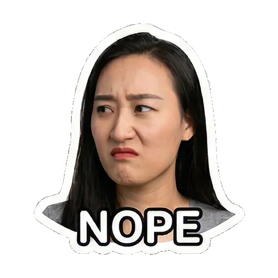 Sticker 11 from Sticker Pack ac76037f, designed for expressive chats, social replies, and everyday reactions.