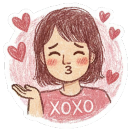 Sticker 9 from AI Sticker Pack, designed for expressive chats, social replies, and everyday reactions.
