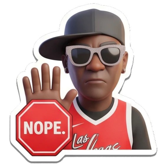 Sticker 8 from AI Sticker Pack, designed for expressive chats, social replies, and everyday reactions.