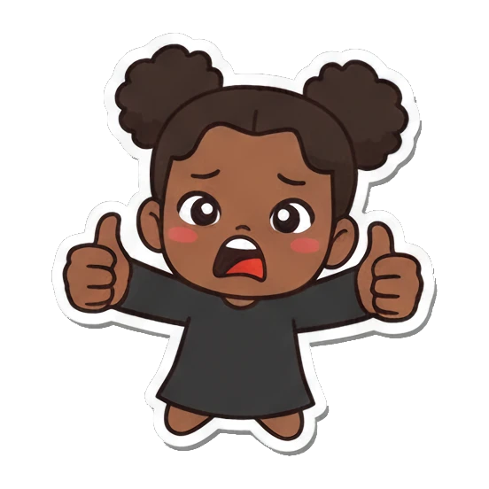 Sticker 11 from Mood Story c46cf9dc, designed for expressive chats, social replies, and everyday reactions.