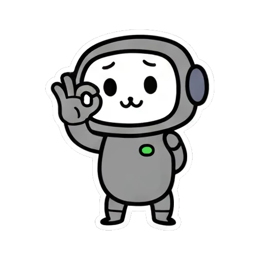 Sticker 2 from AI Sticker Pack, designed for expressive chats, social replies, and everyday reactions.