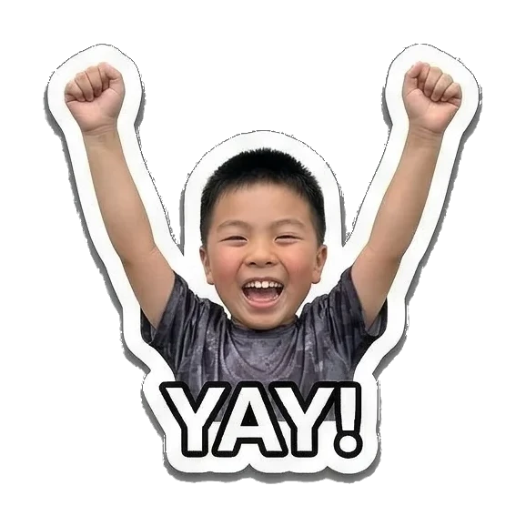 Sticker 10 from AI Sticker Pack, designed for expressive chats, social replies, and everyday reactions.